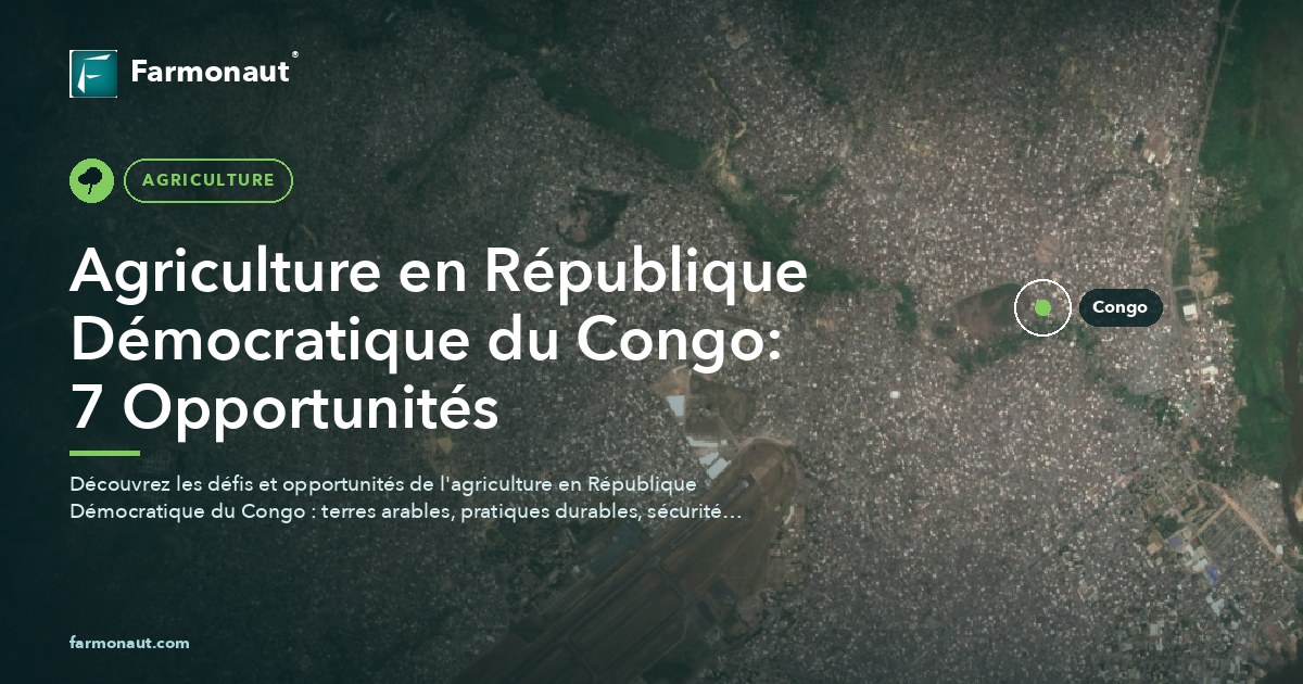 Agriculture En République Démocratique Du Congo: 7 Opportunités