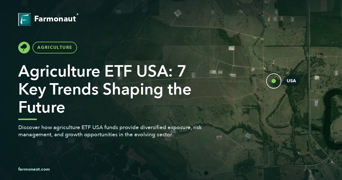 Agriculture Etf Usa: 7 Key Trends Shaping The Future