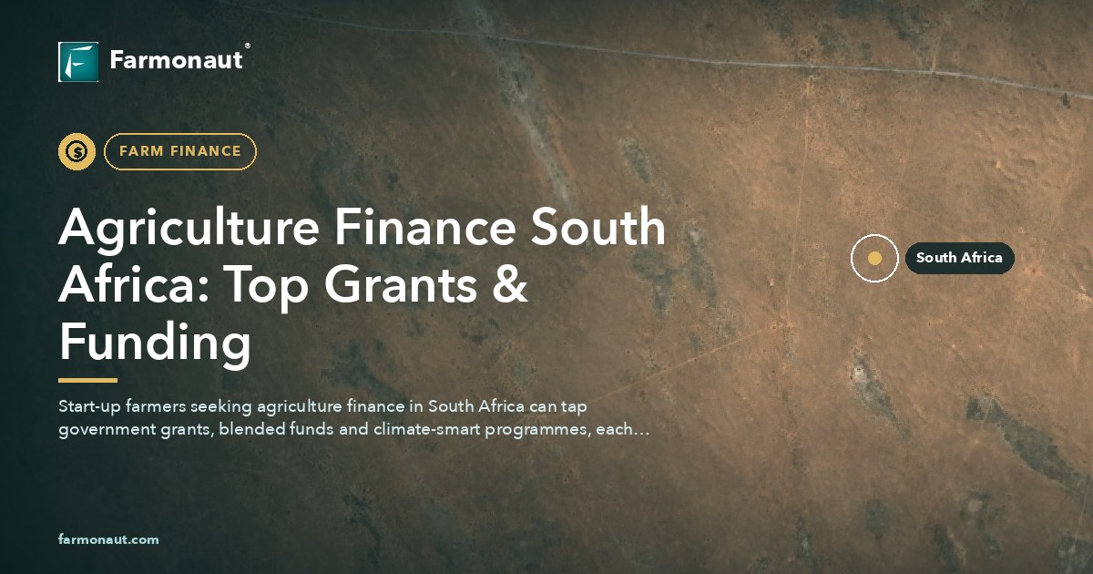 Agriculture Finance South Africa: Top Grants &Amp; Funding