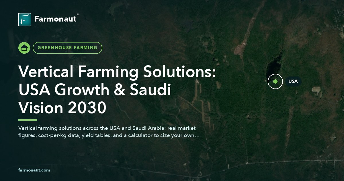 Vertical Farming Solutions: Usa Growth &Amp; Saudi Vision 2030