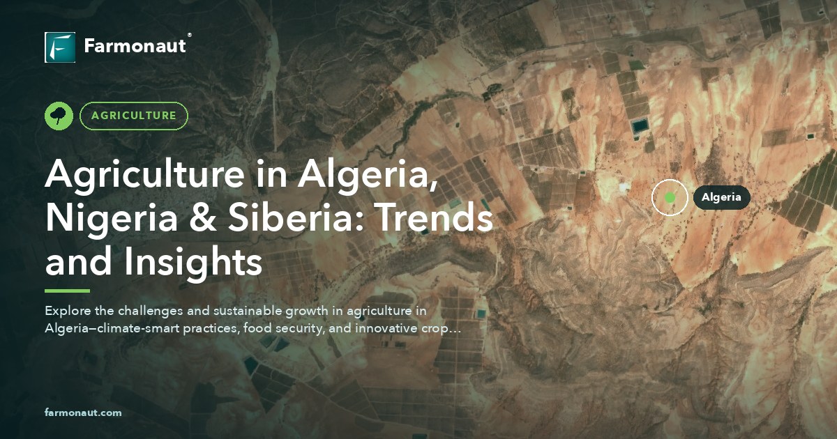 Agriculture In Algeria, Nigeria &Amp; Siberia: Trends And Insights