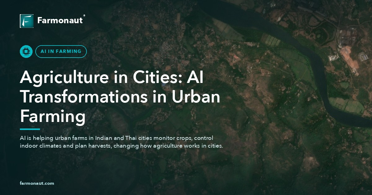 Agriculture In Cities: Ai Transformations In Urban Farming