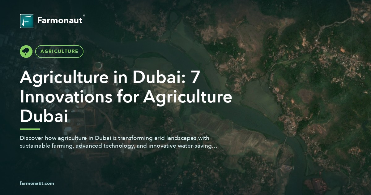 Agriculture In Dubai: 7 Innovations For Agriculture Dubai