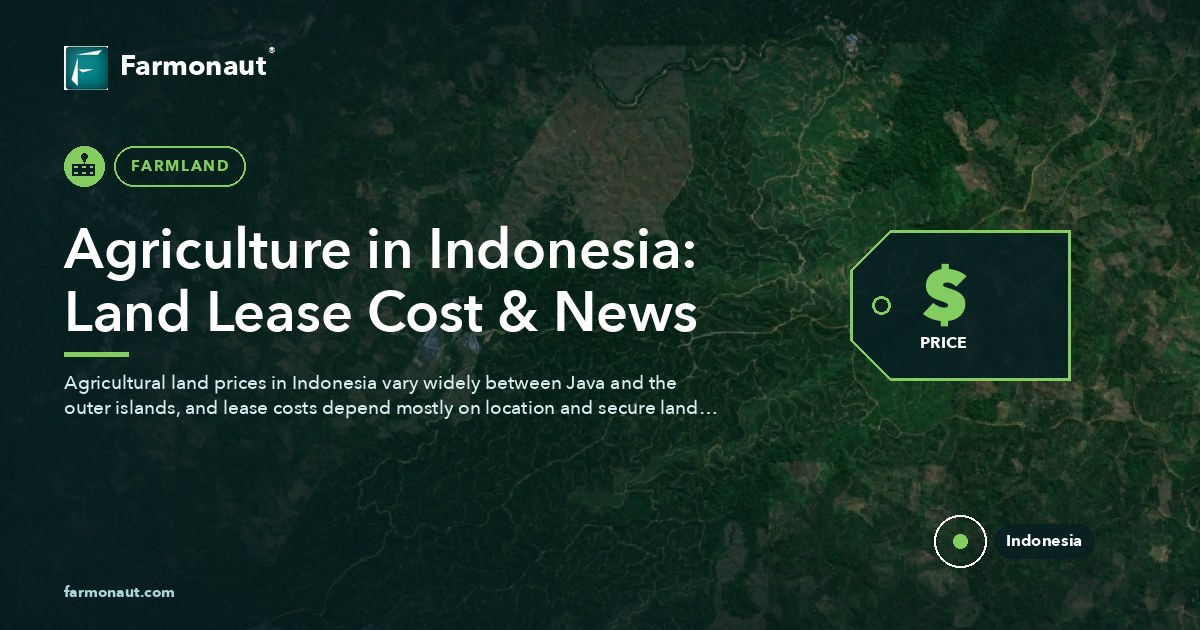 Agriculture In Indonesia: Land Lease Cost &Amp; News