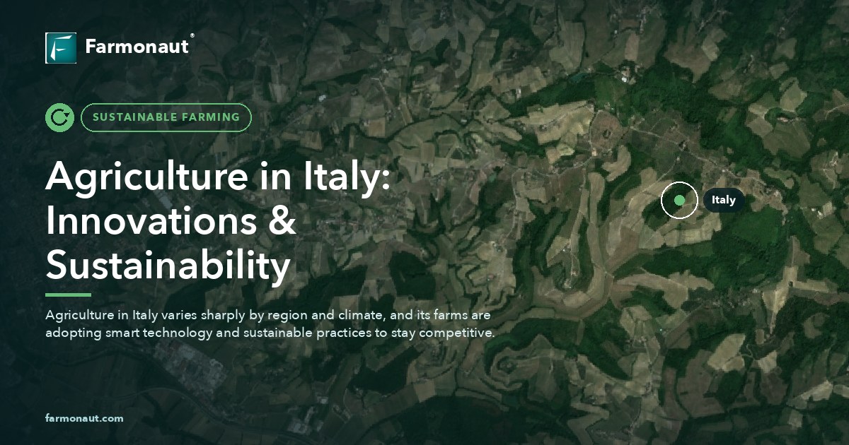 Agriculture In Italy: Innovations &Amp; Sustainability