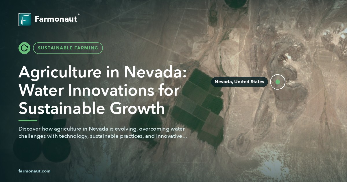 Agriculture In Nevada: Water Innovations For Sustainable Growth