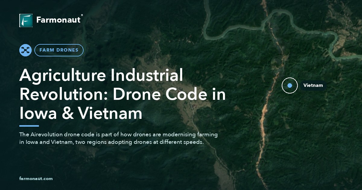 Agriculture Industrial Revolution: Drone Code In Iowa &Amp; Vietnam