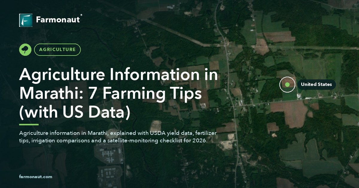 Agriculture Information In Marathi: 7 Farming Tips (With Us Data)