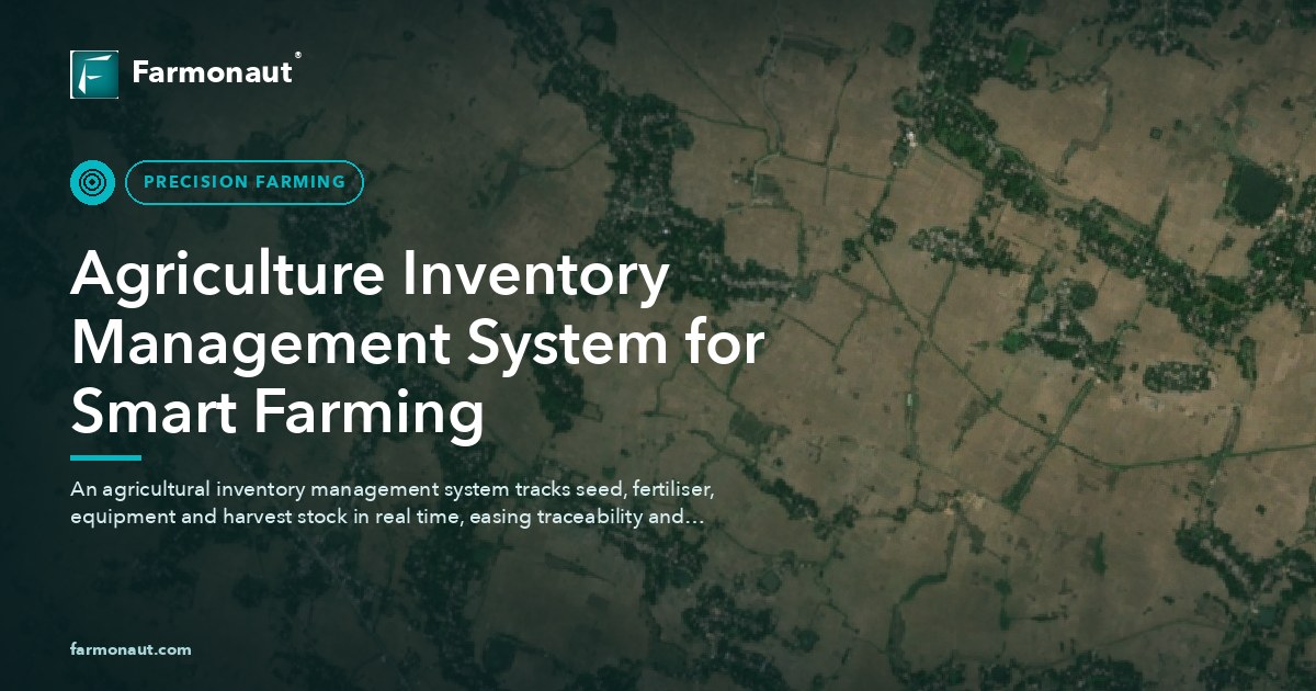 Agriculture Inventory Management System For Smart Farming