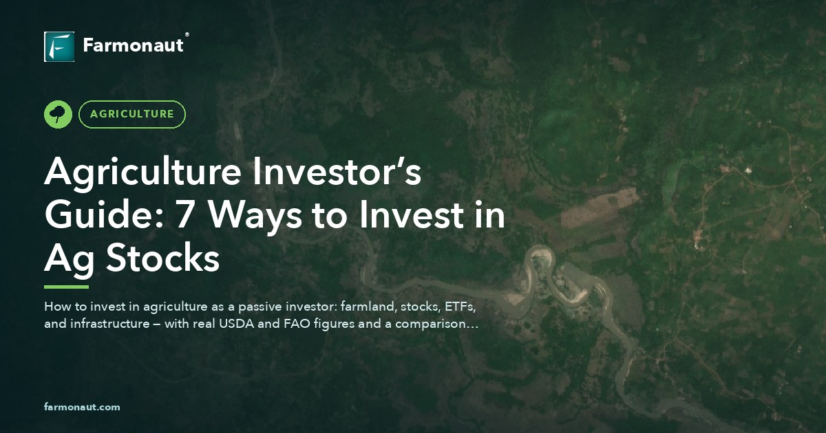 Agriculture Investor'S Guide: 7 Ways To Invest In Ag Stocks 139 Agriculture Investorโs Guide: 7 Ways To Invest In Ag Stocks