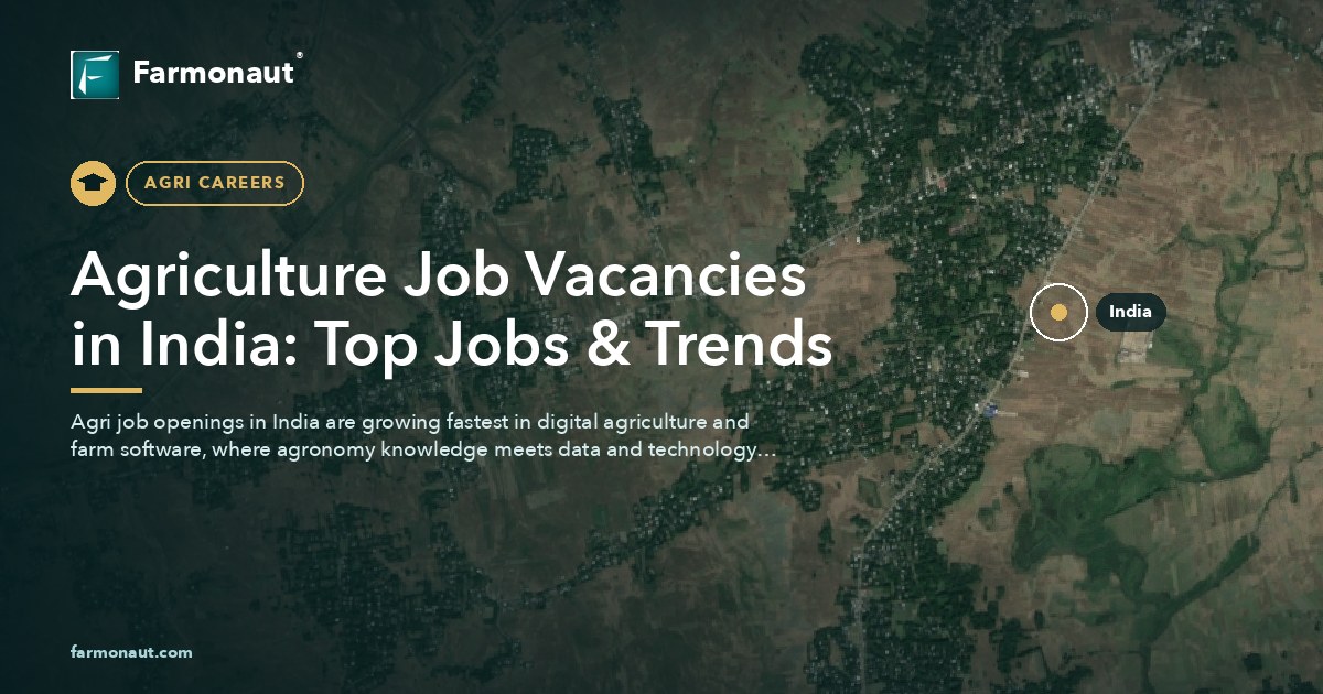 Agriculture Job Vacancies In India: Top Jobs &Amp; Trends