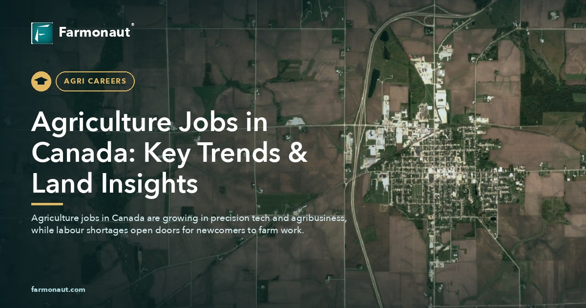 Agriculture Jobs In Canada: Key Trends &Amp; Land Insights