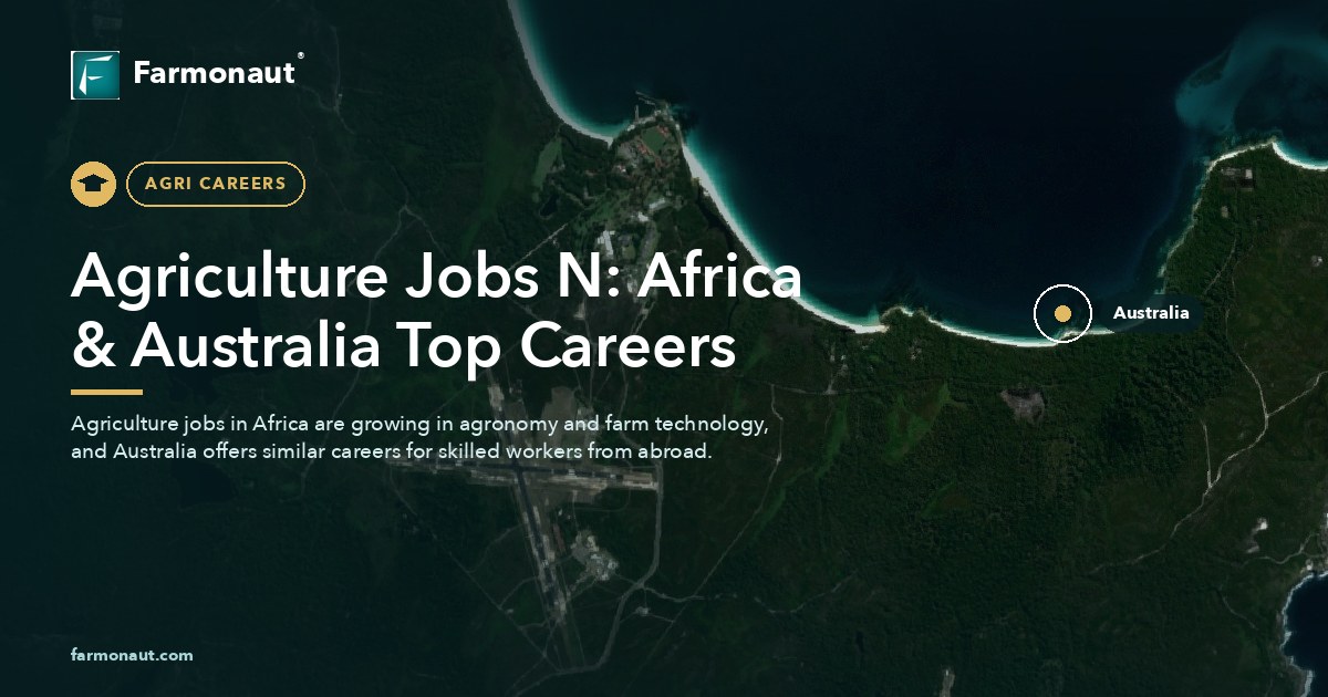 Agriculture Jobs N: Africa &Amp; Australia Top Careers