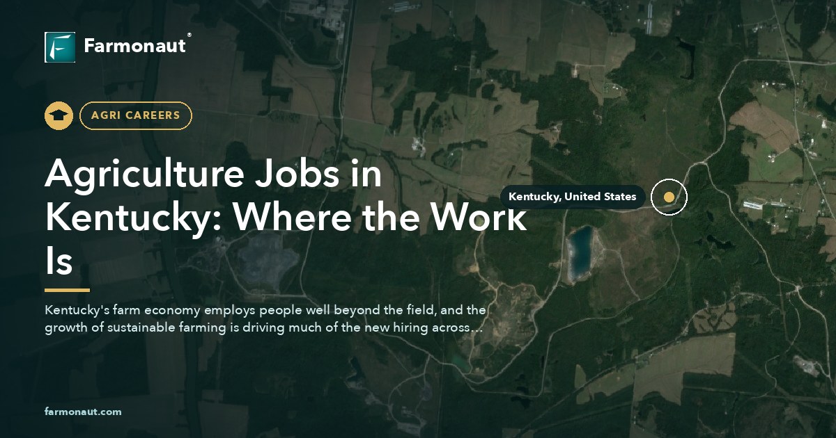 Agriculture Jobs In Kentucky: Where The Work Is