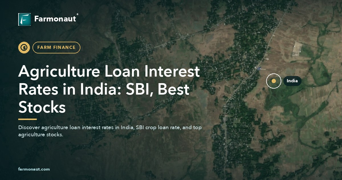 Agriculture Loan Interest Rates In India: Sbi, Best Stocks
