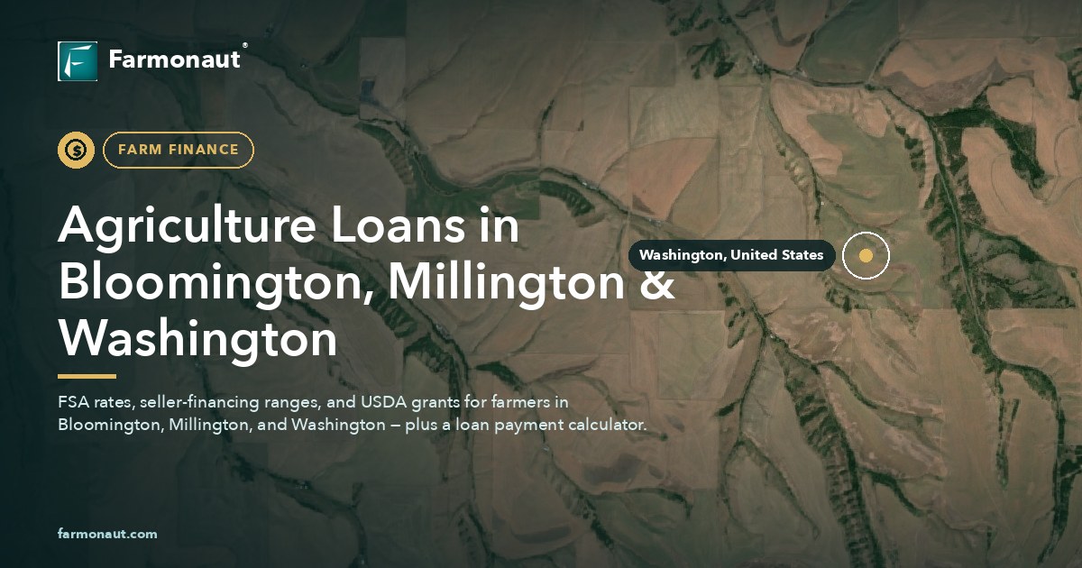Agriculture Loans In Bloomington, Millington &Amp; Washington