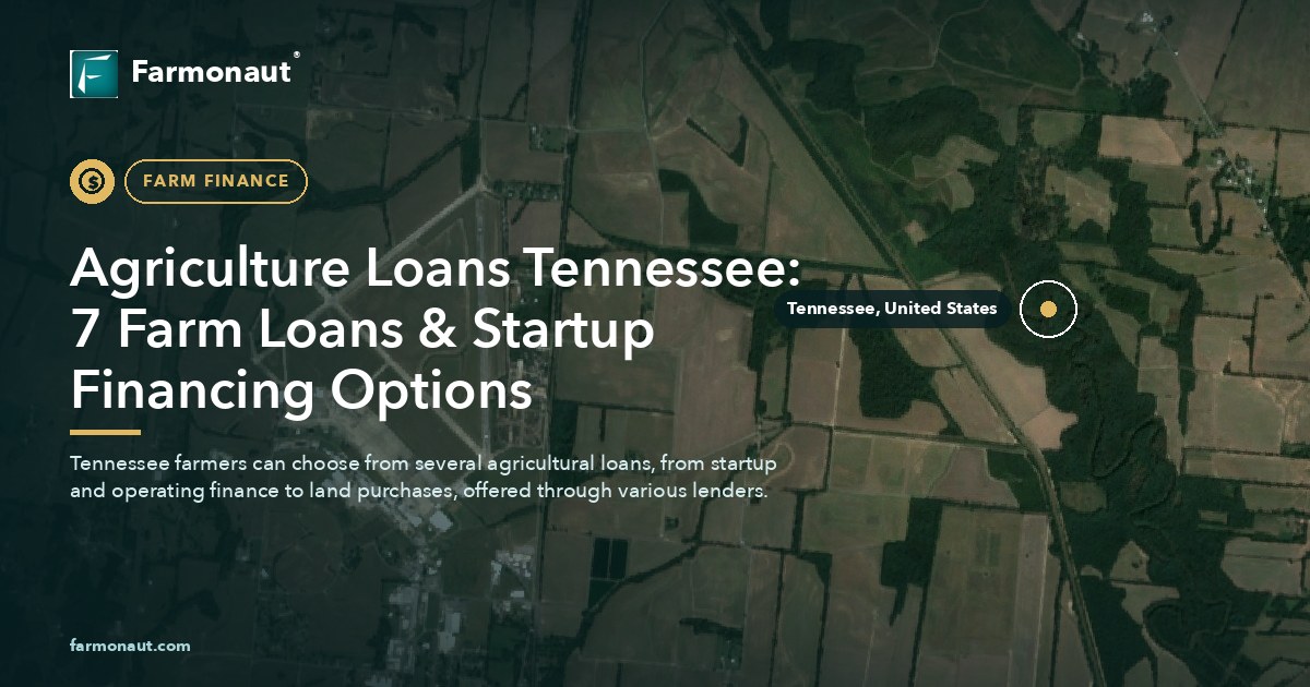 Agriculture Loans Tennessee: 7 Farm Loans &Amp; Startup Financing Options