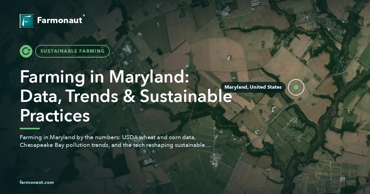 Farming In Maryland: Data, Trends &Amp; Sustainable Practices