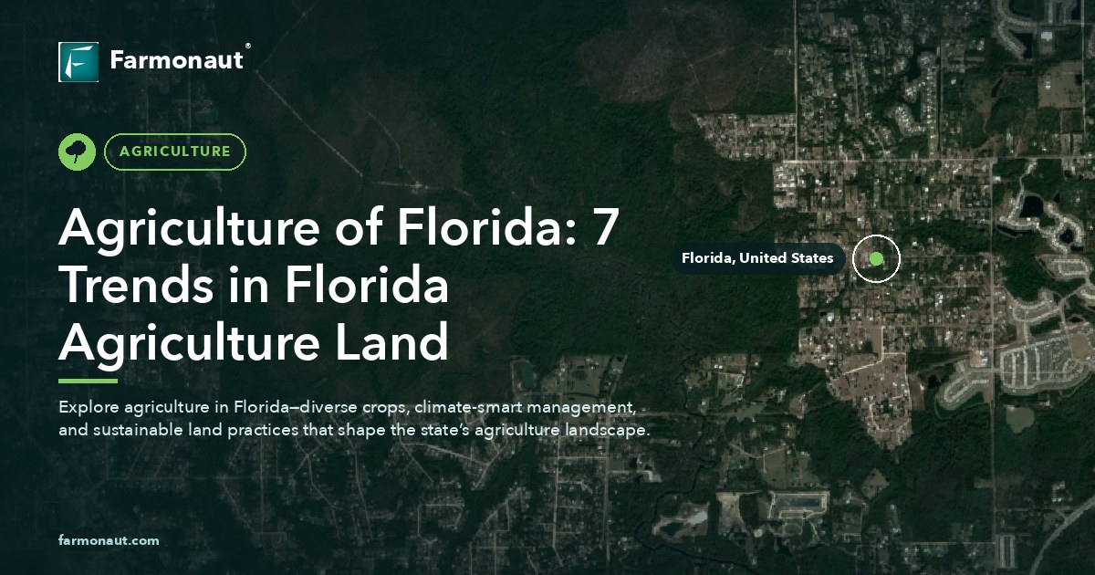 Agriculture Of Florida: 7 Trends In Florida Agriculture Land