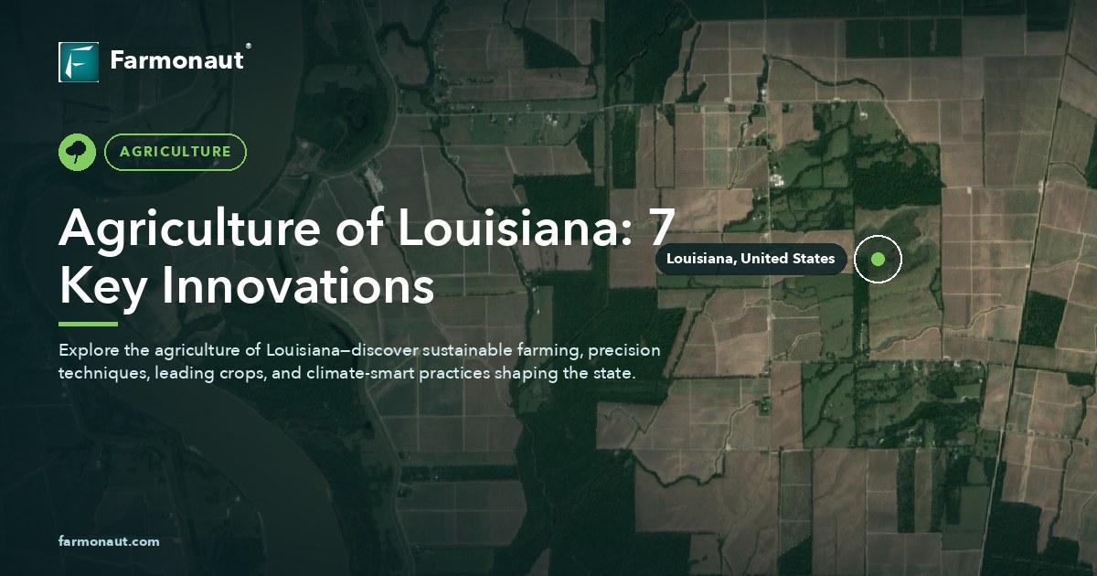 Agriculture Of Louisiana: 7 Key Innovations
