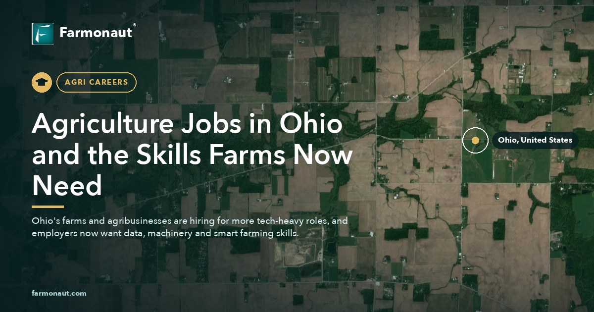 Agriculture Jobs In Ohio And The Skills Farms Now Need