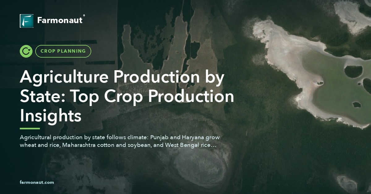 Agriculture Production By State: Top Crop Production Insights