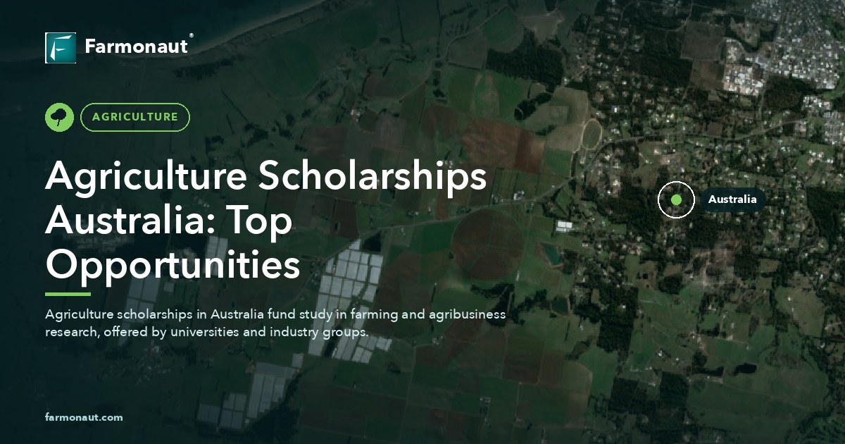 Agriculture Scholarships Australia: Top Opportunities 29 Agriculture Scholarships Australia: Top Opportunities