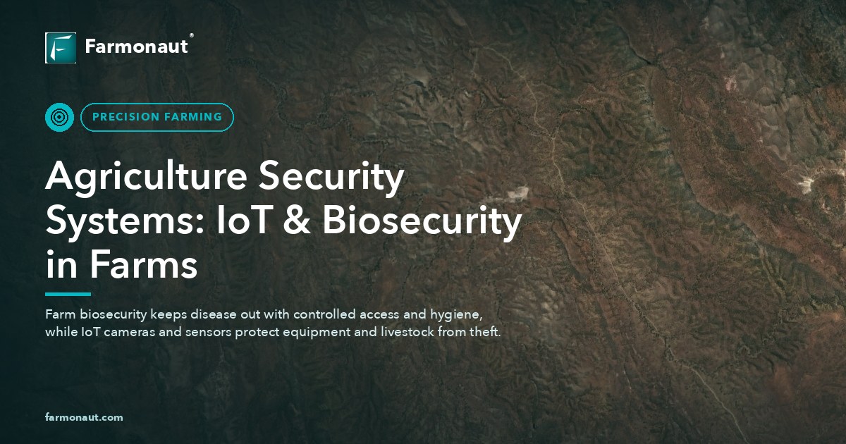 Agriculture Security Systems: Iot &Amp; Biosecurity In Farms