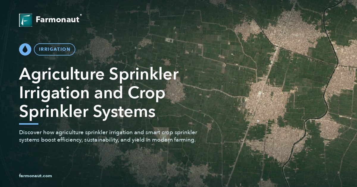 Agriculture Sprinkler Irrigation And Crop Sprinkler Systems