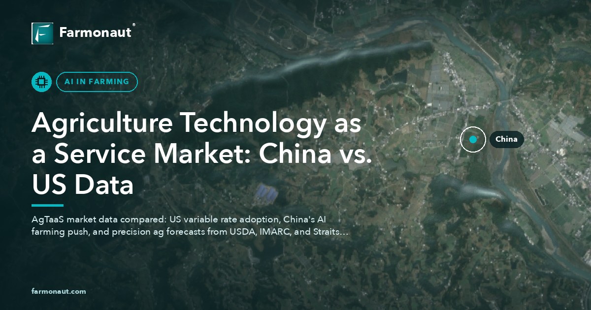 Agriculture Technology As A Service Market: China Vs. Us Data