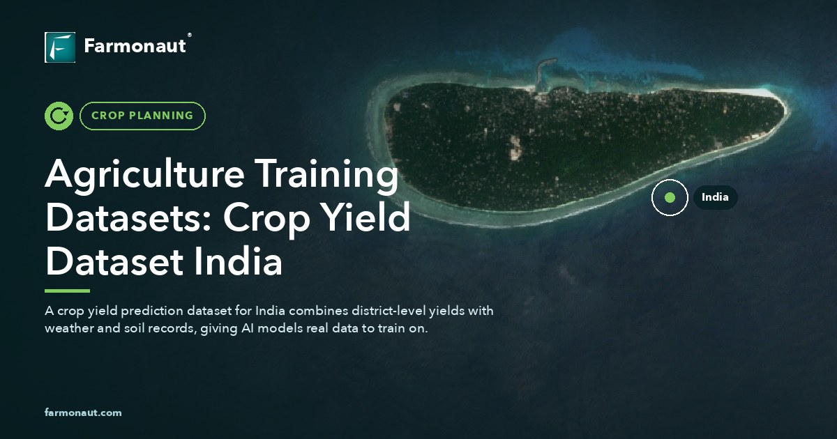 Agriculture Training Datasets: Crop Yield Dataset India