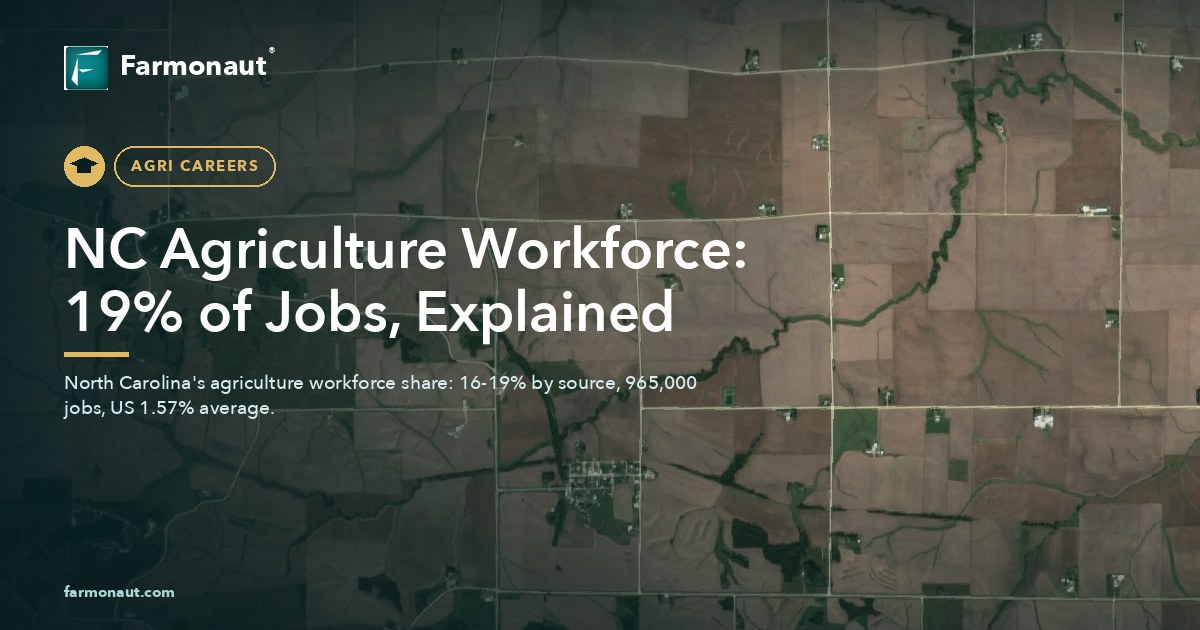 Nc Agriculture Workforce: 19% Of Jobs, Explained
