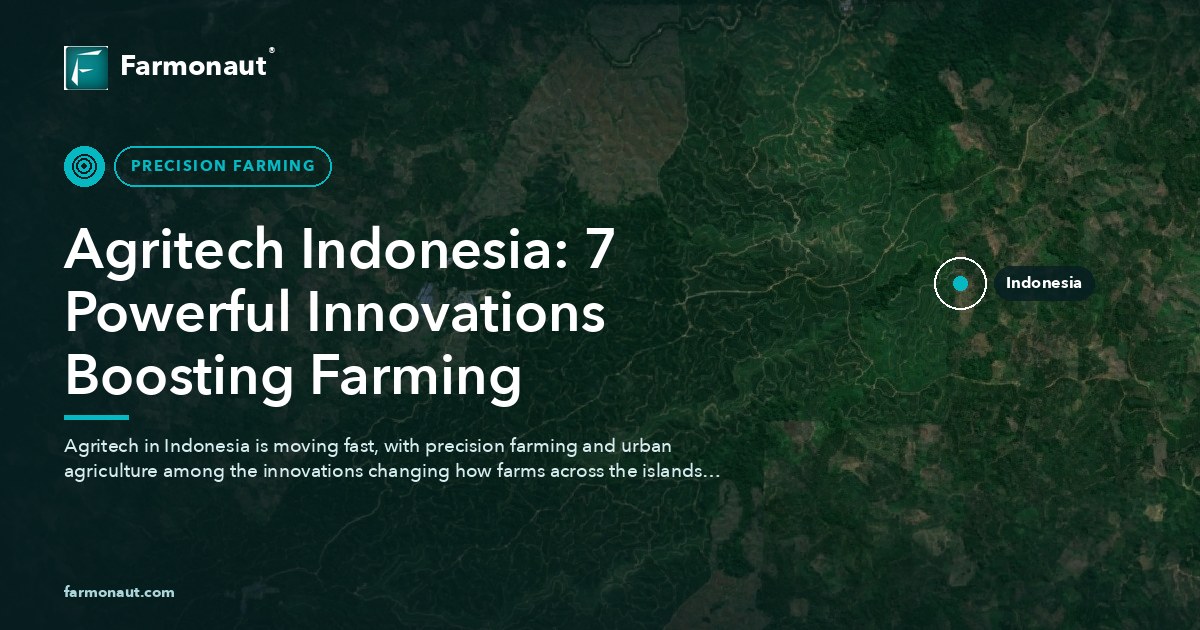 Agritech Indonesia: 7 Powerful Innovations Boosting Farming