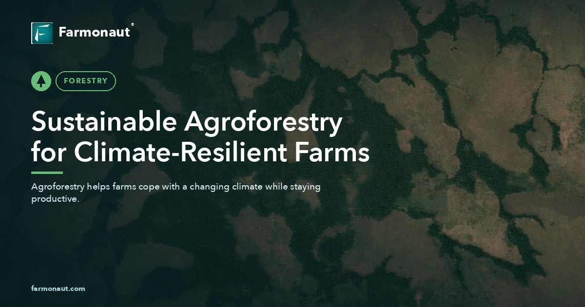 Sustainable Agroforestry For Climate-Resilient Farms
