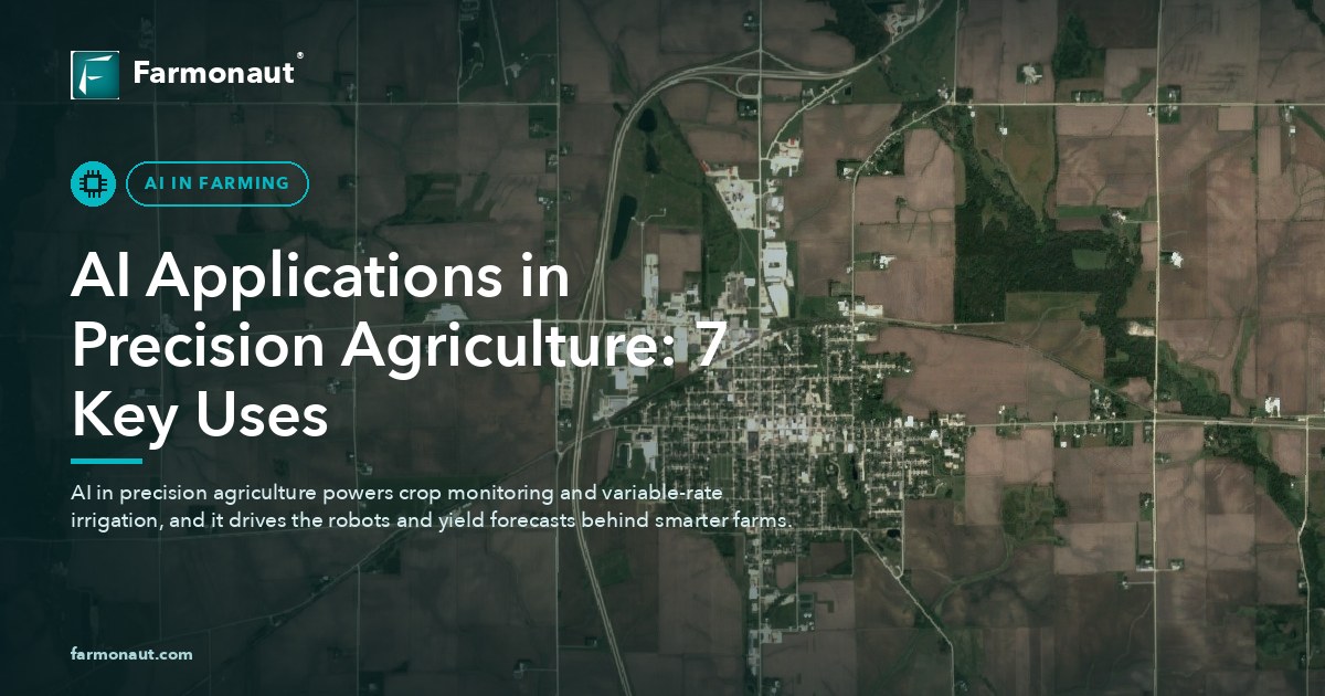 Ai Applications In Precision Agriculture: 7 Key Uses