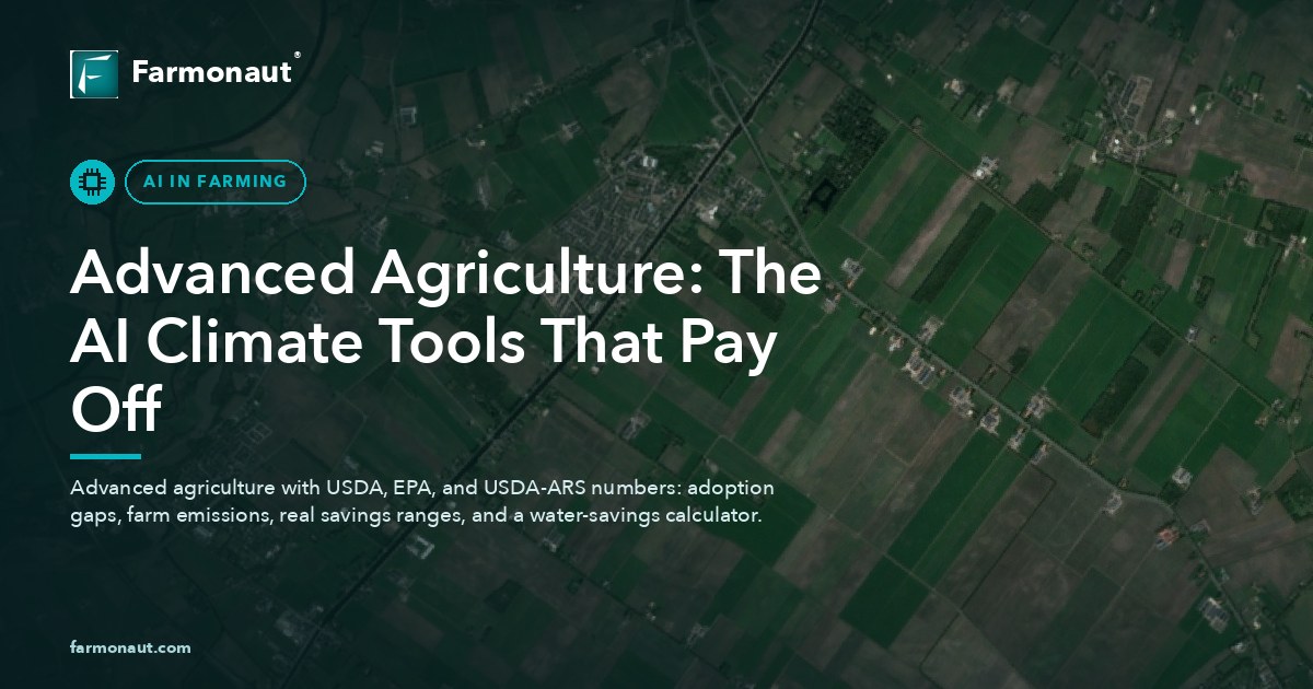 Advanced Agriculture: The Ai Climate Tools That Pay Off