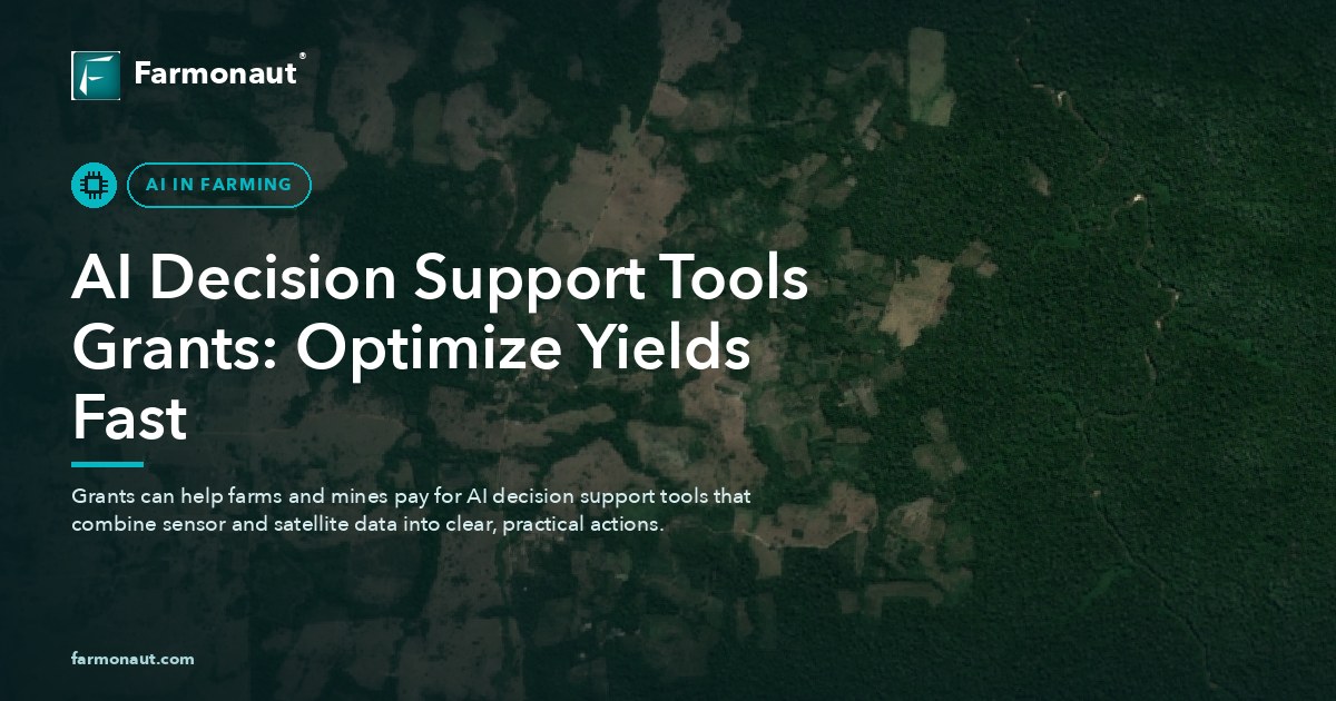 Ai Decision Support Tools Grants: Optimize Yields Fast