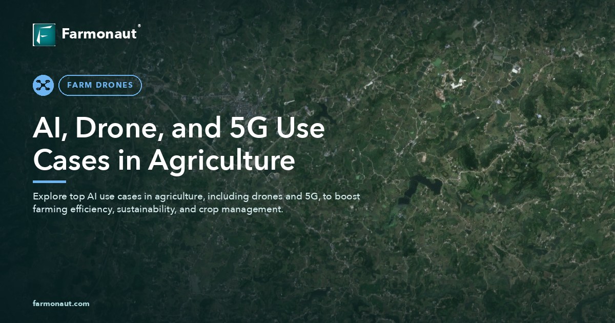 Ai, Drone, And 5G Use Cases In Agriculture
