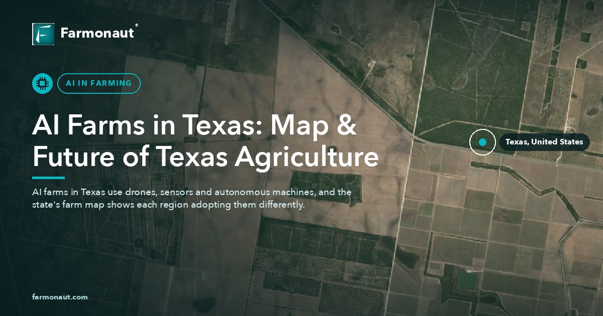 Ai Farms In Texas: Map &Amp; Future Of Texas Agriculture