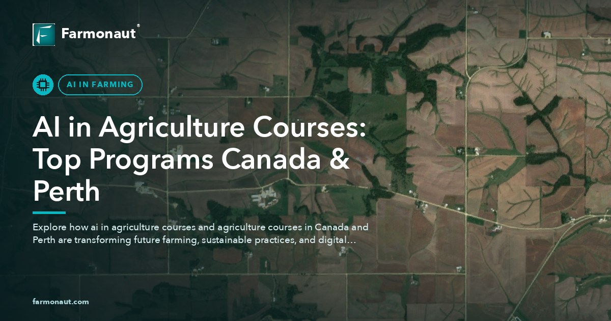 Ai In Agriculture Courses: Top Programs Canada &Amp; Perth