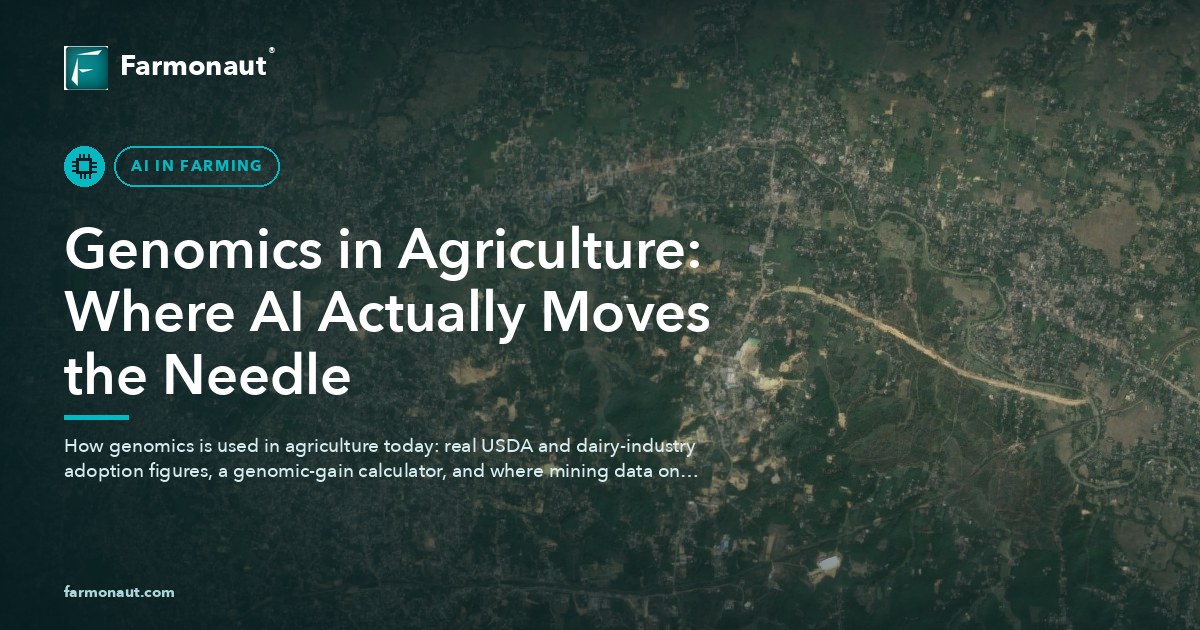Genomics In Agriculture: Where Ai Actually Moves The Needle