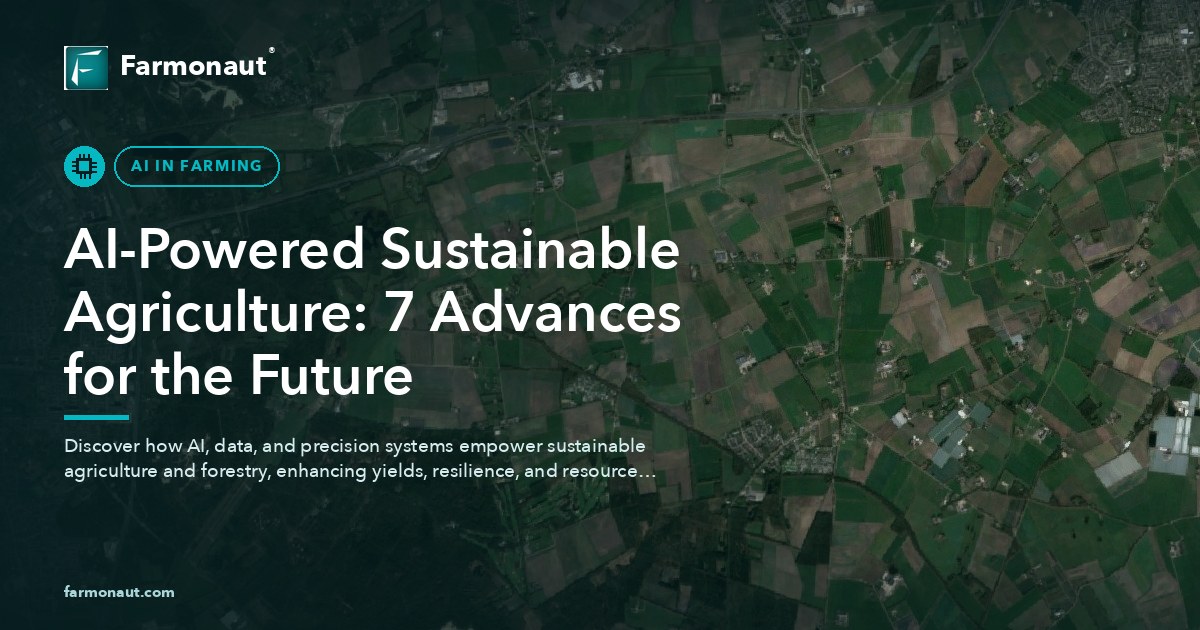 Ai-Powered Sustainable Agriculture: 7 Advances For The Future
