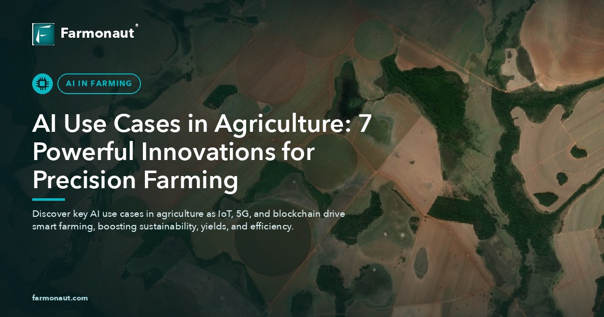 Ai Use Cases In Agriculture: 7 Powerful Innovations For Precision Farming