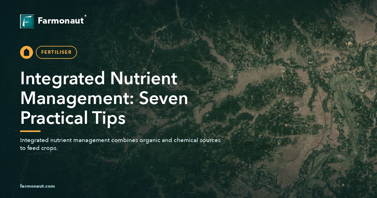 Integrated Nutrient Management: Seven Practical Tips