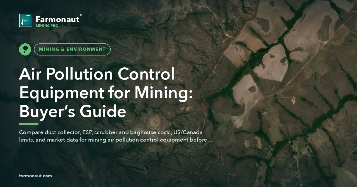 Air Pollution Control Equipment For Mining: Buyer’s Guide