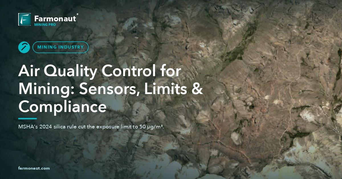Air Quality Control For Mining: Sensors, Limits &Amp; Compliance