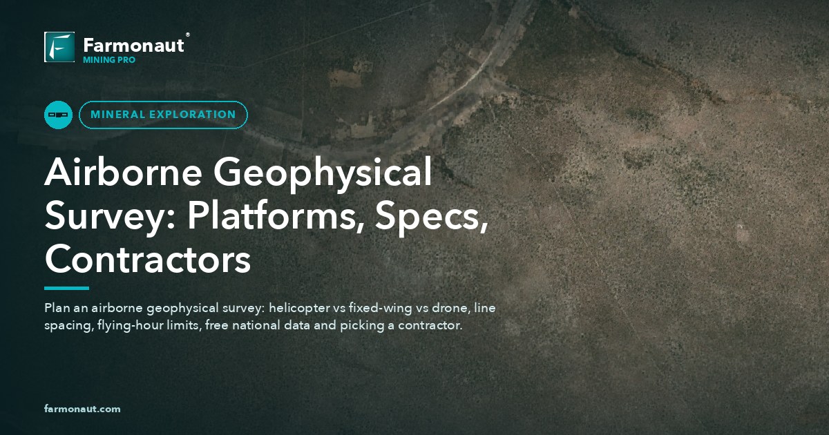 Airborne Geophysical Survey: Platforms, Specs, Contractors