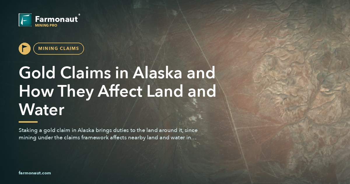Gold Claims In Alaska And How They Affect Land And Water