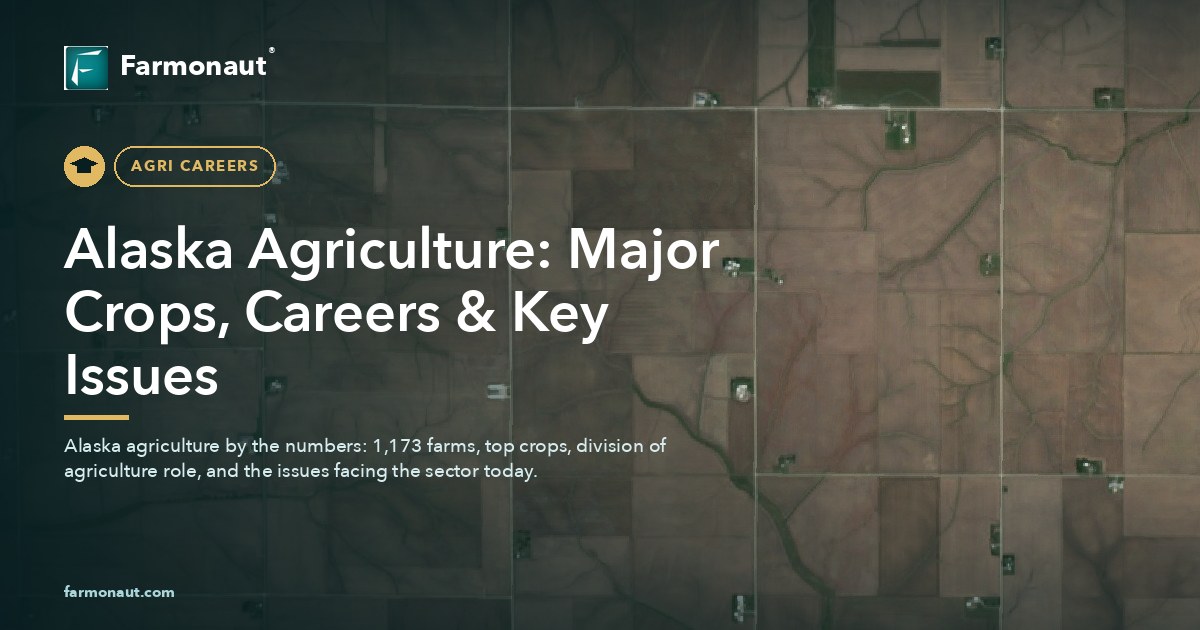 Alaska Agriculture: Major Crops, Careers &Amp; Key Issues