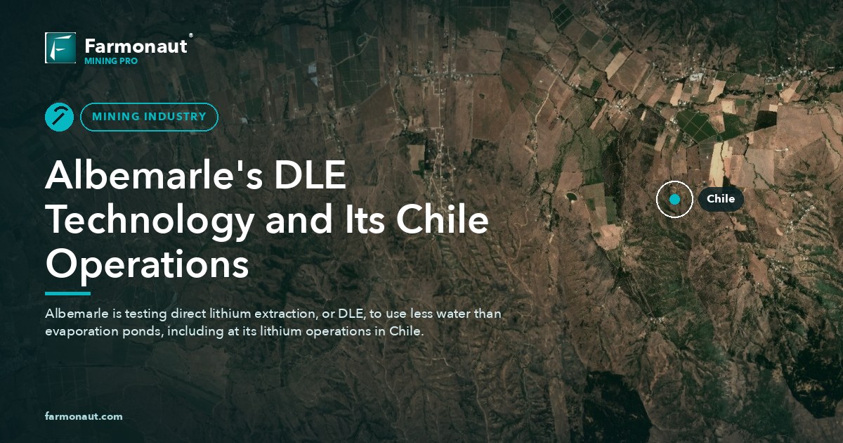 Albemarle'S Dle Technology And Its Chile Operations